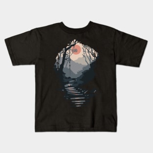 Cave forest Kids T-Shirt